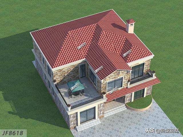 這棟經(jīng)典別墅設(shè)計(jì)圖，讓你一家日子紅紅火火