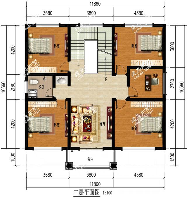 實用別墅設計圖，農村自建房不管幾層，實用便利性為首要