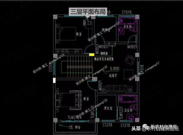 3款9X13米農(nóng)村別墅設(shè)計(jì)圖，不管怎么建都漂亮，怎么建都很劃算