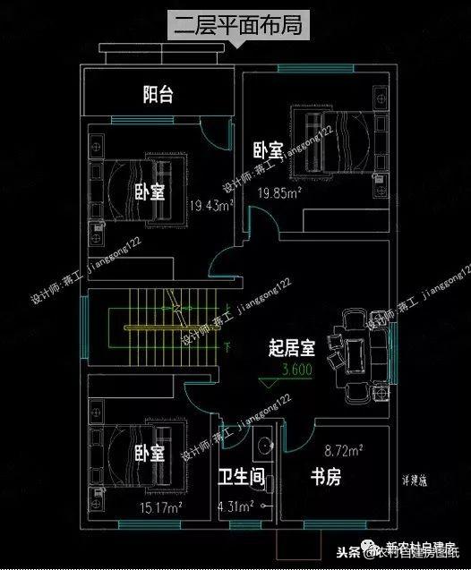 3款9X13米農(nóng)村別墅設(shè)計(jì)圖，不管怎么建都漂亮，怎么建都很劃算