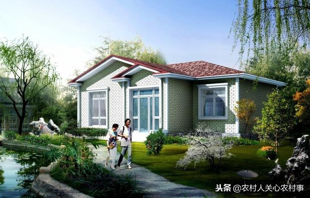 農(nóng)村自建房全套設(shè)計(jì)施工圖，小戶型，立體美觀，清新大方