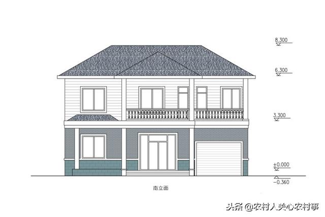 農村建房適合自己的才是最好，這幾款別墅設計戶型分享給你