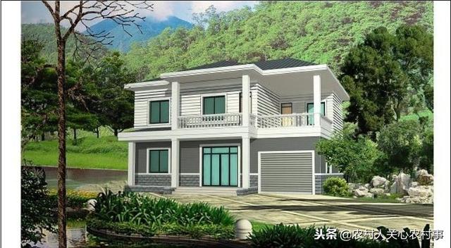 農村建房適合自己的才是最好，這幾款別墅設計戶型分享給你