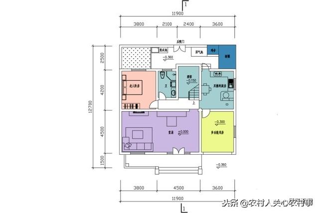 農村建房適合自己的才是最好，這幾款別墅設計戶型分享給你