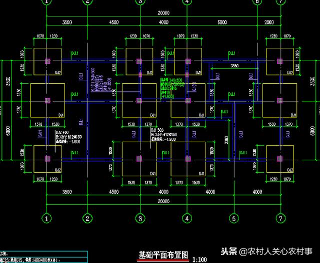 農村一層帶閣樓房屋設計圖，一層別墅一樣也可以很大氣