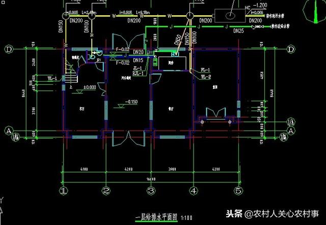 現代豪華兩層別墅設計圖，外觀造型較古典淡雅，創新設計，方正實用