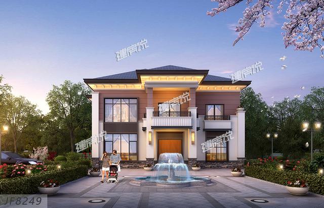 30萬(wàn)的鄉(xiāng)村別墅設(shè)計(jì)圖，別說(shuō)城里人，農(nóng)村人都羨慕！