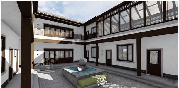 中式農村別墅設計圖，最高級的炫富，429平米設9室2廳中庸大氣！