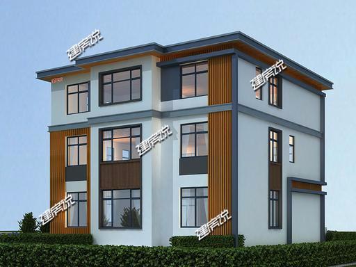 2026年了，房子不能再土了，漂亮現代風別墅設計圖，全村最拉風