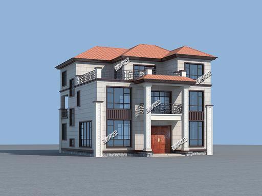 占地146平三層豪華新中式別墅設計圖，村里人都搶著蓋，超贊