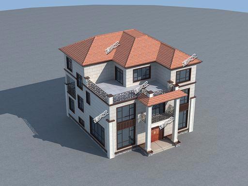 占地146平三層豪華新中式別墅設計圖，村里人都搶著蓋，超贊