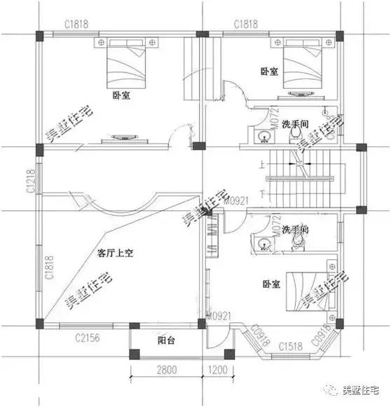 這5套三層農(nóng)村別墅設(shè)計圖，你確是要看一看，40多萬建出百萬效果