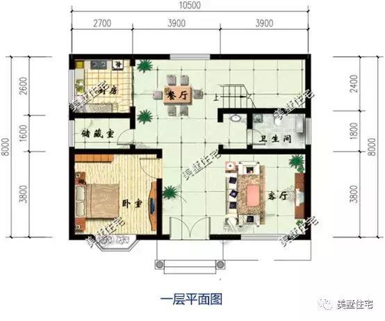 6套占地小的二層別墅設計圖，20來萬就能建，自住養老都合適