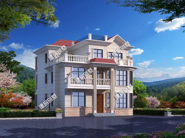 新款鄉村自建房，有百平方地回鄉蓋別墅，何必擠進城市百萬房“蝸居”？