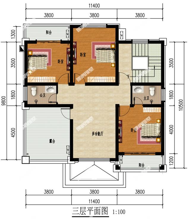 新款鄉村自建房，有百平方地回鄉蓋別墅，何必擠進城市百萬房“蝸居”？