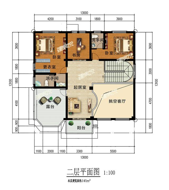 3套氣派的別墅設(shè)計(jì)圖，送給實(shí)力派的你