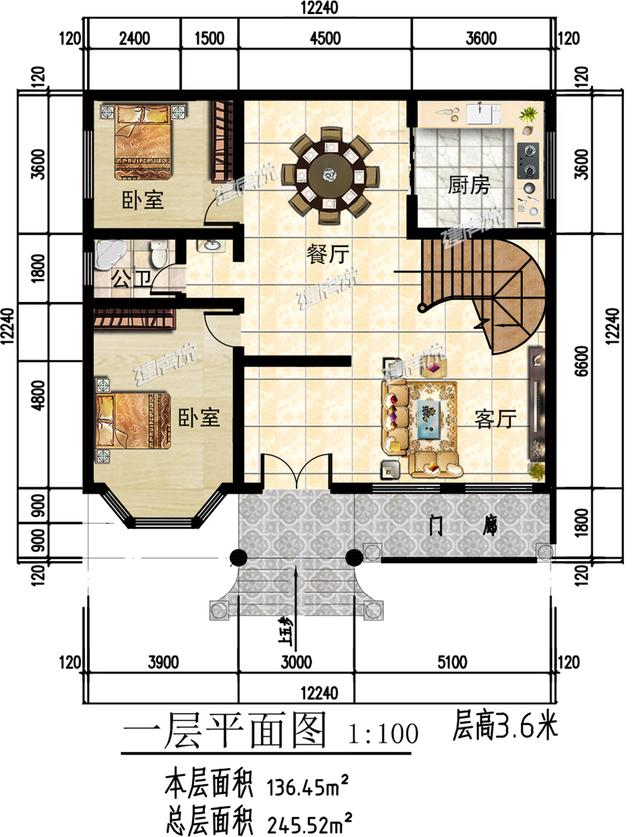 3套氣派的別墅設(shè)計(jì)圖，送給實(shí)力派的你