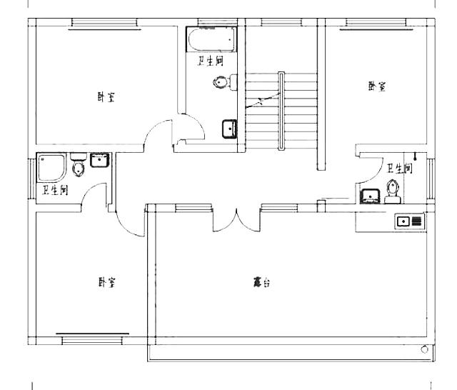 歐式風格別墅設計農村小洋樓自建房設計圖，低調典雅，明快跳躍