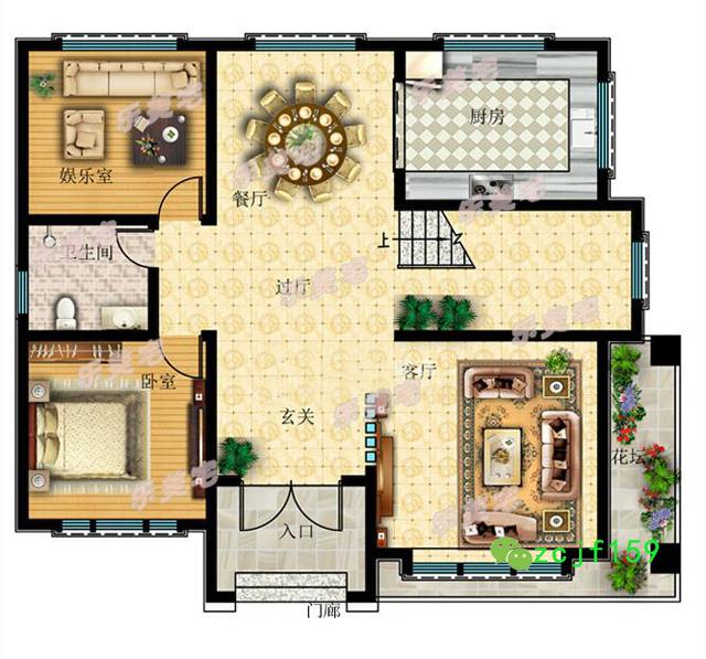 英式二層別墅設計圖紙，帶閣樓設計，別墅不失莊重典雅