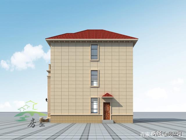 三層豪華歐式別墅設計圖，宮廷似的舒適度，符合現代農村的潮流