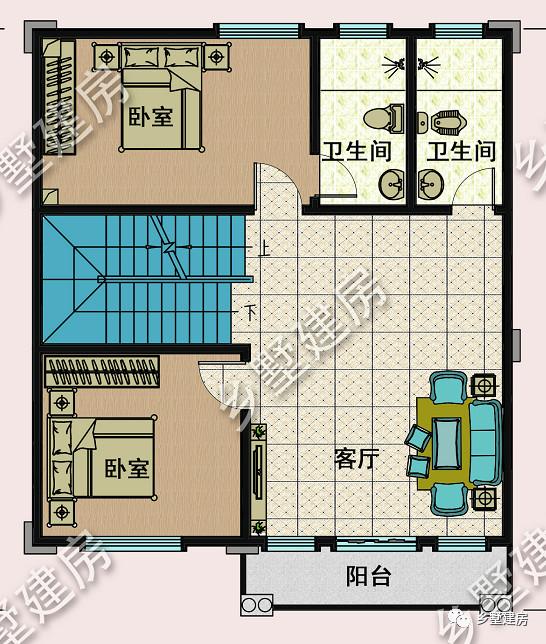 占地94平的三層農村別墅設計圖，霸氣又時尚，漂亮又舒適