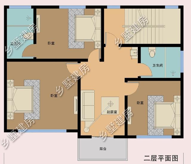 農(nóng)村自建房設(shè)計圖，整棟建筑優(yōu)雅大氣，十分適合廣大農(nóng)村的建房朋友