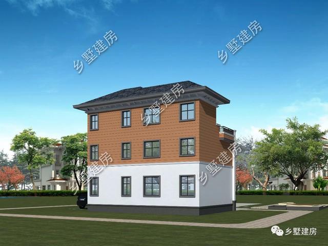 農(nóng)村自建房設(shè)計圖，整棟建筑優(yōu)雅大氣，十分適合廣大農(nóng)村的建房朋友