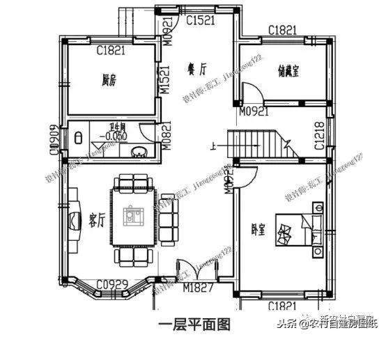 5款三層農村建房別墅設計圖，豪華大氣，外觀經典，三代不過時