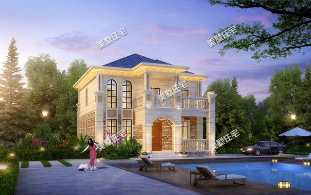 兩款法式浪漫別墅設計圖推薦，好看又實用