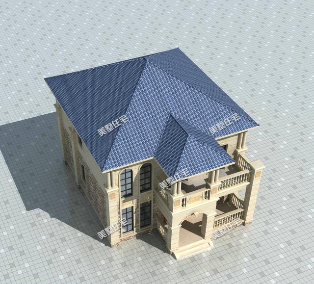 兩款法式浪漫別墅設計圖推薦，好看又實用