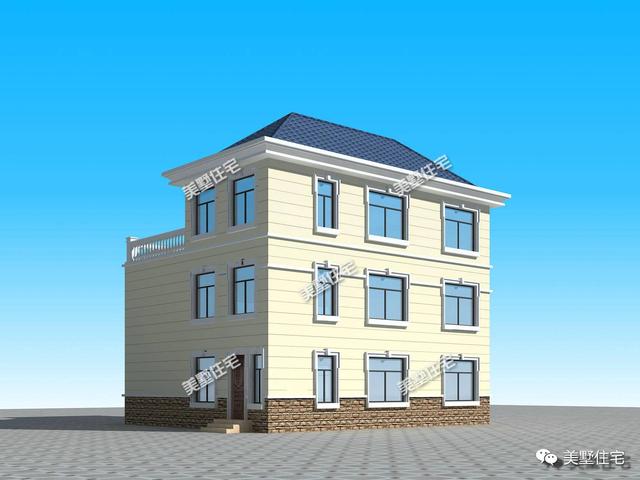 兩款法式浪漫別墅設計圖推薦，好看又實用