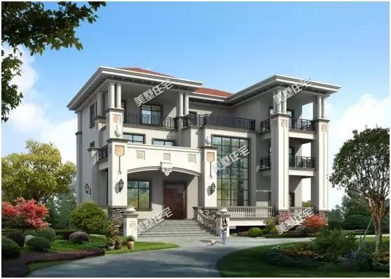 推薦5套歐式別墅設計圖，經(jīng)典大方的造型，非常有氣勢