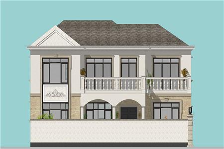 2026年農村新款別墅設計圖，外觀干凈簡約，戶型布局沒得挑