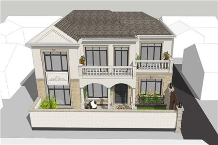 2026年農村新款別墅設計圖，外觀干凈簡約，戶型布局沒得挑