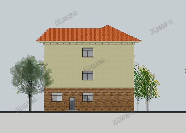 三層歐式別墅設(shè)計(jì)圖，既有恢弘大氣的外觀，又有清新自然的質(zhì)感