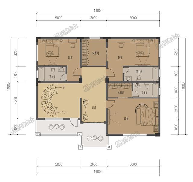 三層歐式別墅設(shè)計(jì)圖，既有恢弘大氣的外觀，又有清新自然的質(zhì)感
