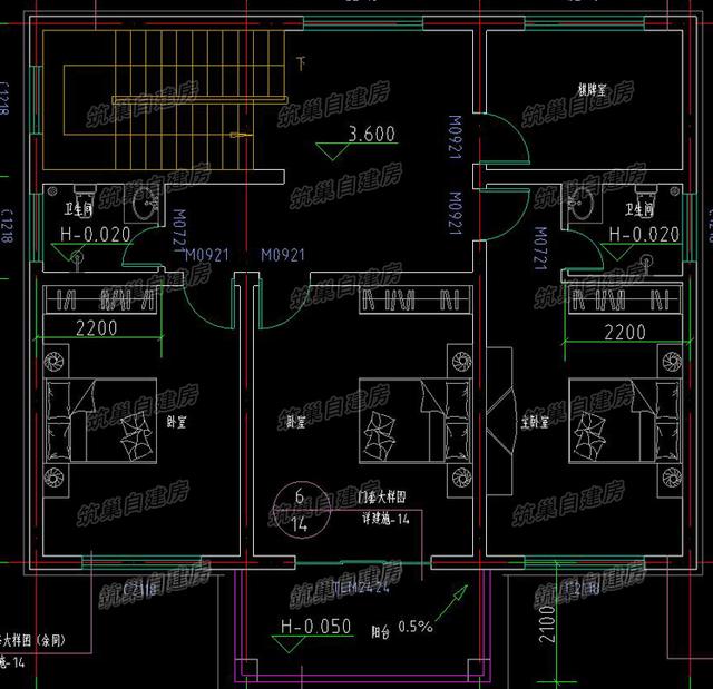 二層農(nóng)村自建房設(shè)計(jì)圖，戶型功能設(shè)計(jì)合理，實(shí)用性較強(qiáng)，非常適合農(nóng)村自建房