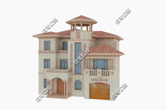 占地125平米農村別墅設計圖，大氣的外觀配上實用的布局