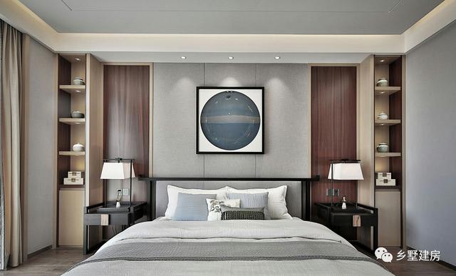 經濟實惠的中式四合院別墅設計圖，簡潔、耐看