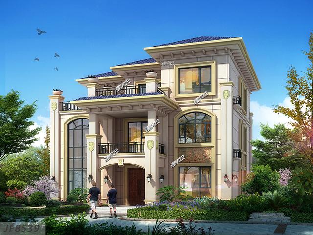 這款三層中式別墅，非常的接地氣，戶型方正大氣帶來大大的生活享受