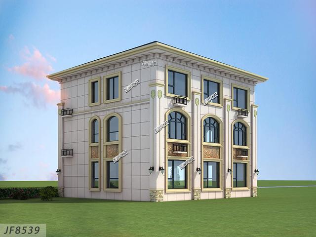 這款三層中式別墅，非常的接地氣，戶型方正大氣帶來大大的生活享受