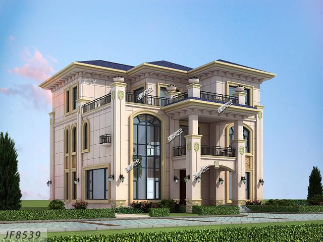 這款三層中式別墅，非常的接地氣，戶型方正大氣帶來大大的生活享受