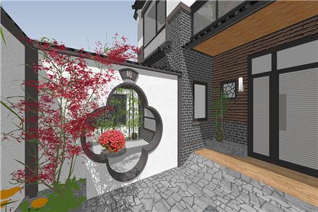 想建二層農村自建房，有這款新中式別墅設計圖就夠了