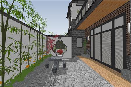 想建二層農村自建房，有這款新中式別墅設計圖就夠了