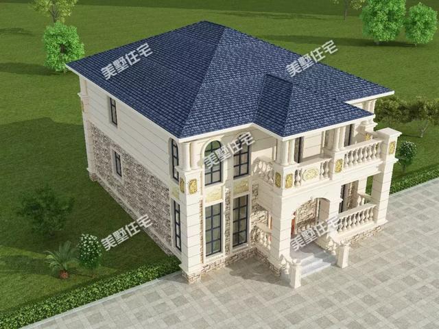 10X13米二層別墅設計圖，外觀精美，居住舒適，享受平淡的幸福