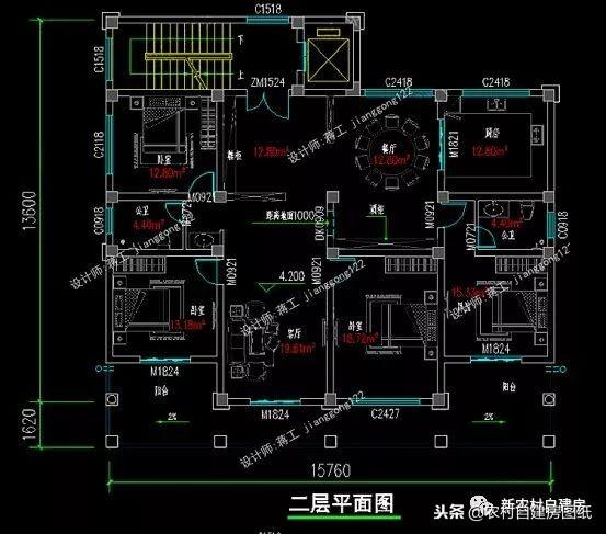 5款三層鄉(xiāng)村自建小別墅，框架結(jié)構(gòu)70年使用年限，三代都不過時