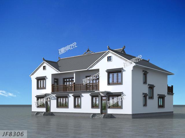 新款中式別墅設(shè)計圖，中國最美的別墅，建棟在老家，人人夸你有本事