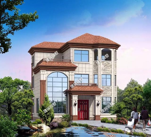 豪華別墅設計圖，建豪華住宅肯定少不了這兩款戶型