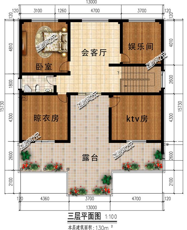 超現(xiàn)代風(fēng)別墅設(shè)計圖，8臥室多露臺，農(nóng)村建房新趨勢，真享受！