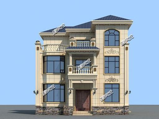 小占地豪宅設計圖，家有小宅基地，這樣建房豪華到爆，鄰居見了都說好